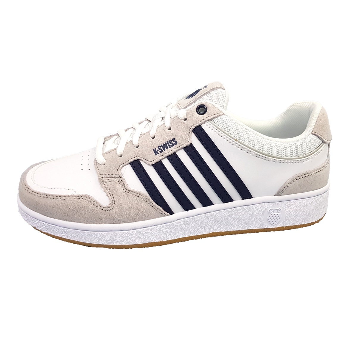 K-Swiss City Court 06996-197-M Weiß white/ grey/ navy/ gum
