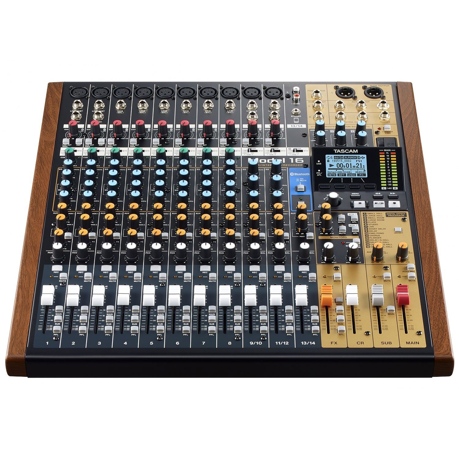 Tascam Mischpult Tascam Model 16 Mischpult mit USB-Interface