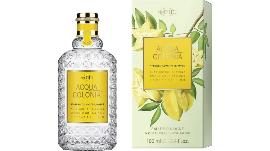 4711 ACQUA COLONIA Star Fruit & White Flower EdC 100 ml