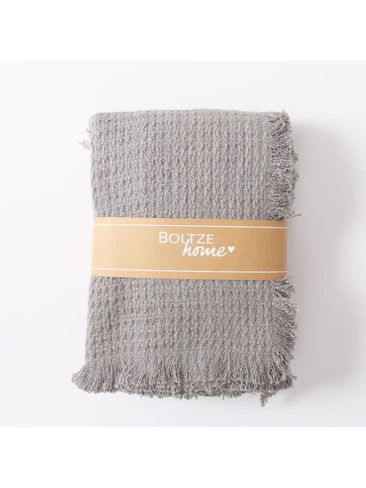 Boltze Decke in grau günstig kaufen onesize
