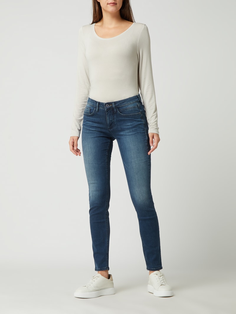 Skinny Fit Jeans mit Stretch-Anteil in hellblau