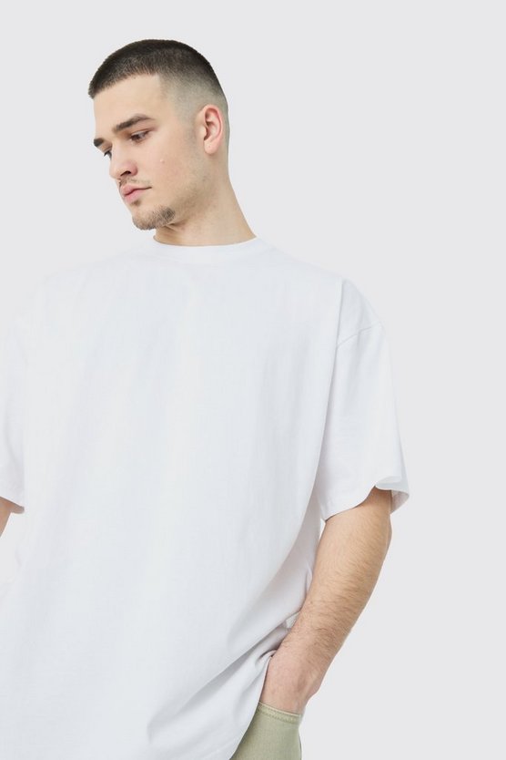 Tall Oversize Rundhals T-Shirt