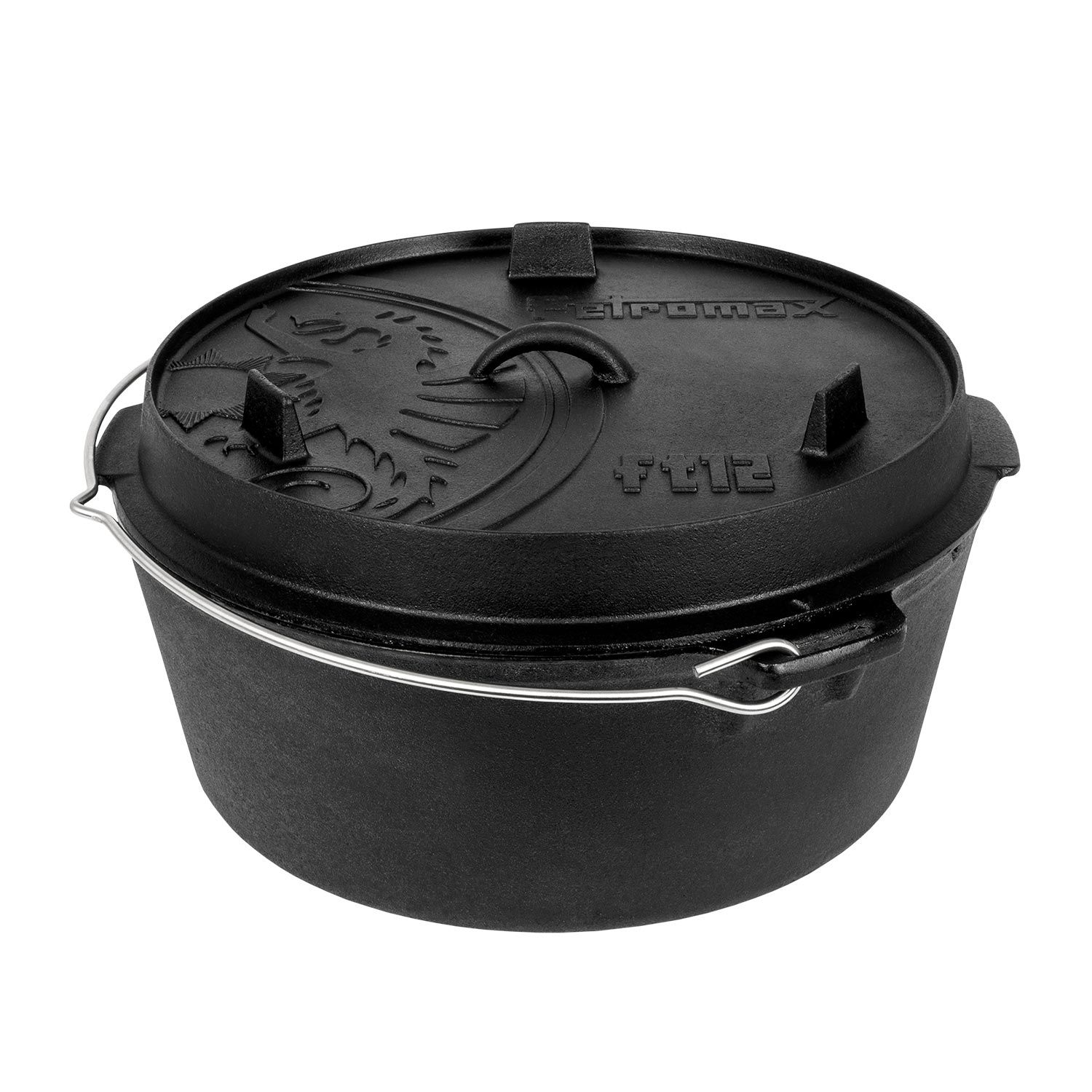 Dutch Oven Feuertopf ohne Standfüße