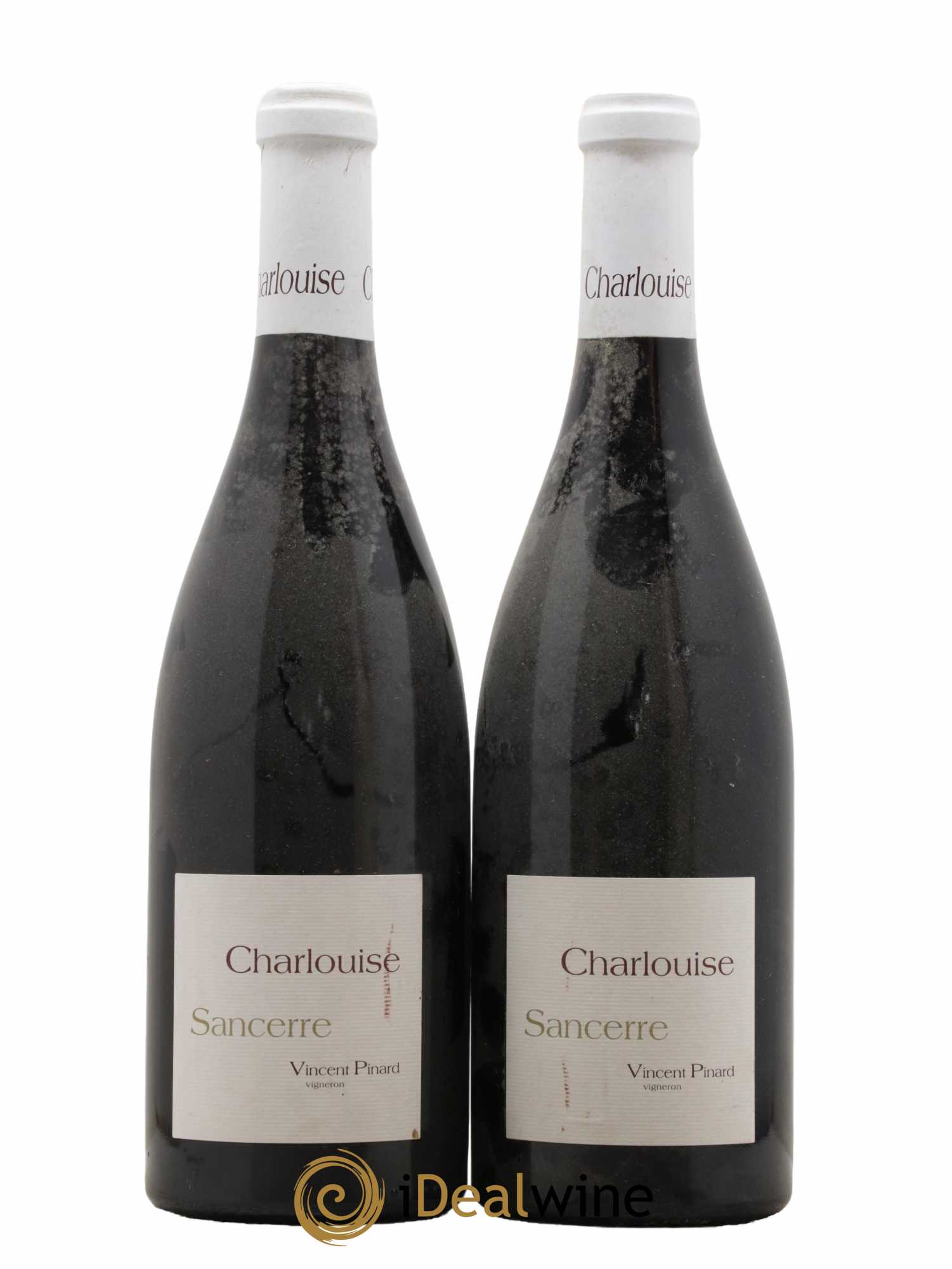 Sancerre Charlouise Vincent Pinard  2015 - Lot de 2 Bouteilles