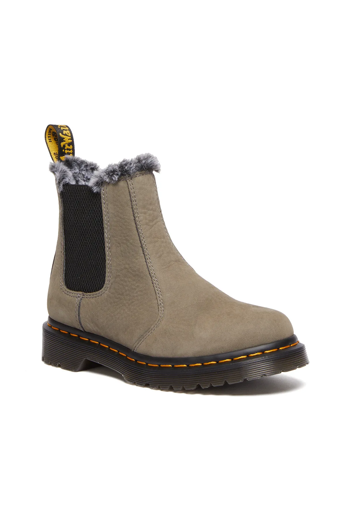 Dr. Martens  Stiefelette - Grau - Blockabsatz