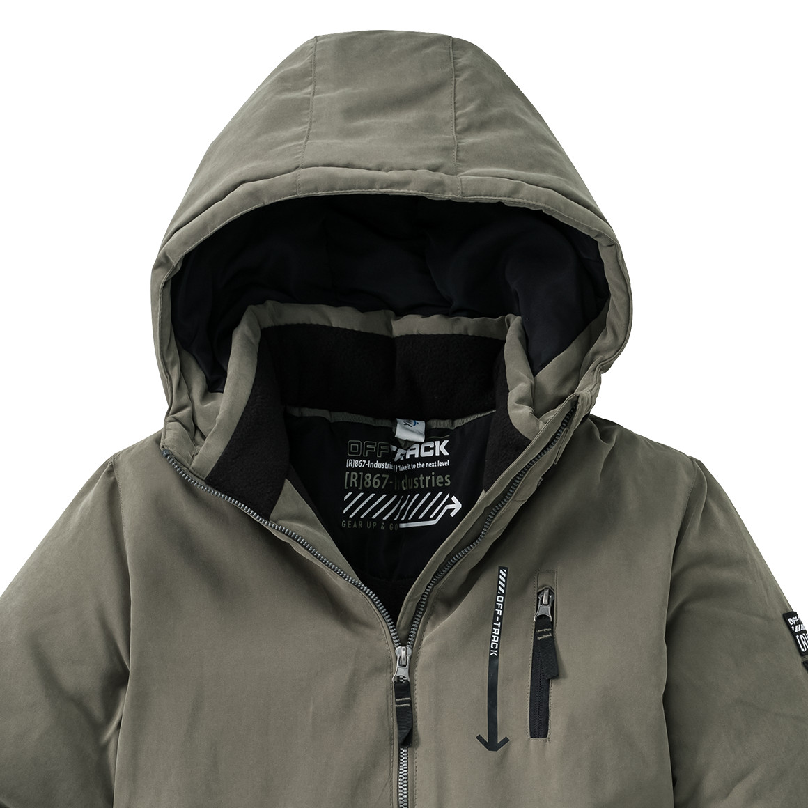 Jungen Winterjacke mit Fleecefutter