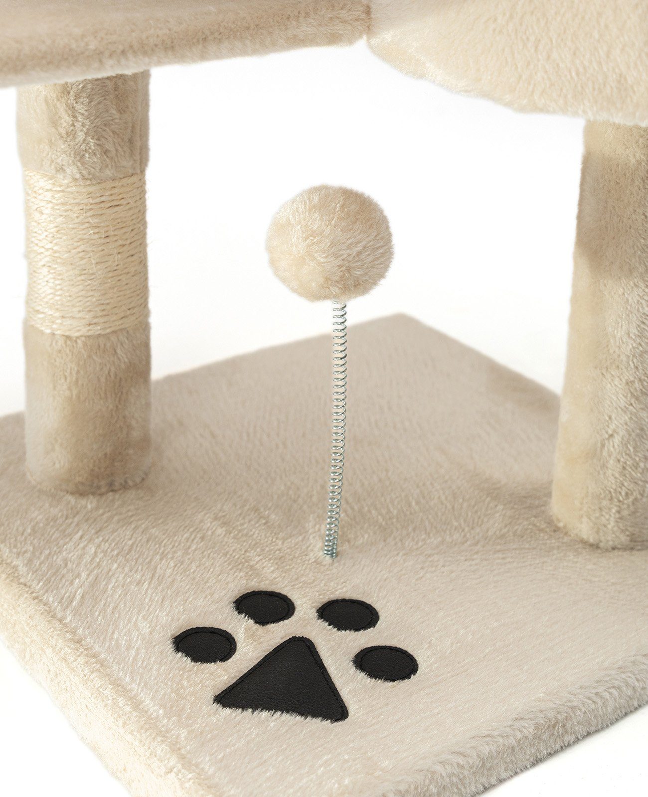 lionto Kratzbaum Katzenkratzbaum Höhe 112 cm, beige