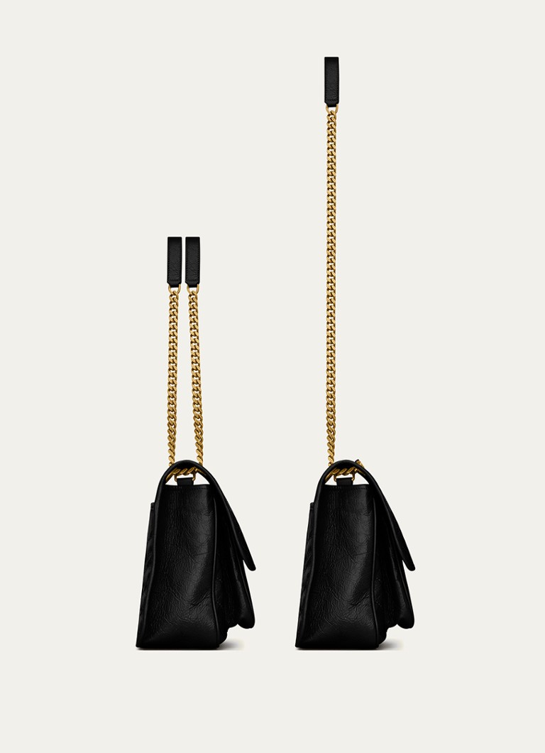 Borsa a tracolla media Saint Laurent Niki in pelle di vitello