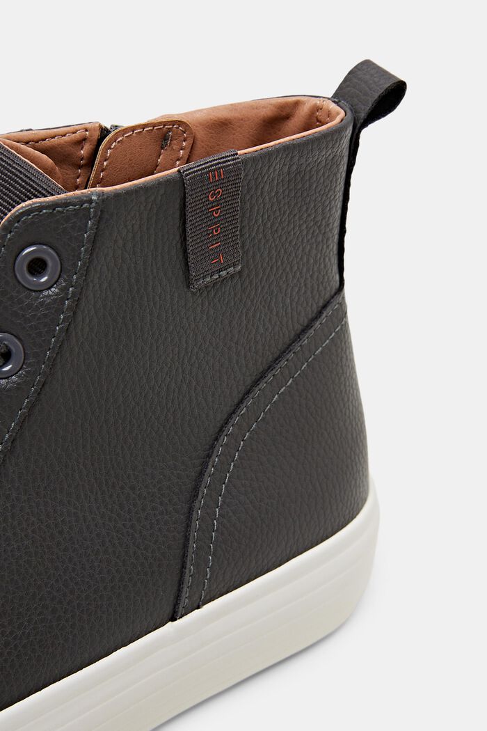 Plateau-Sneakers in Lederoptik