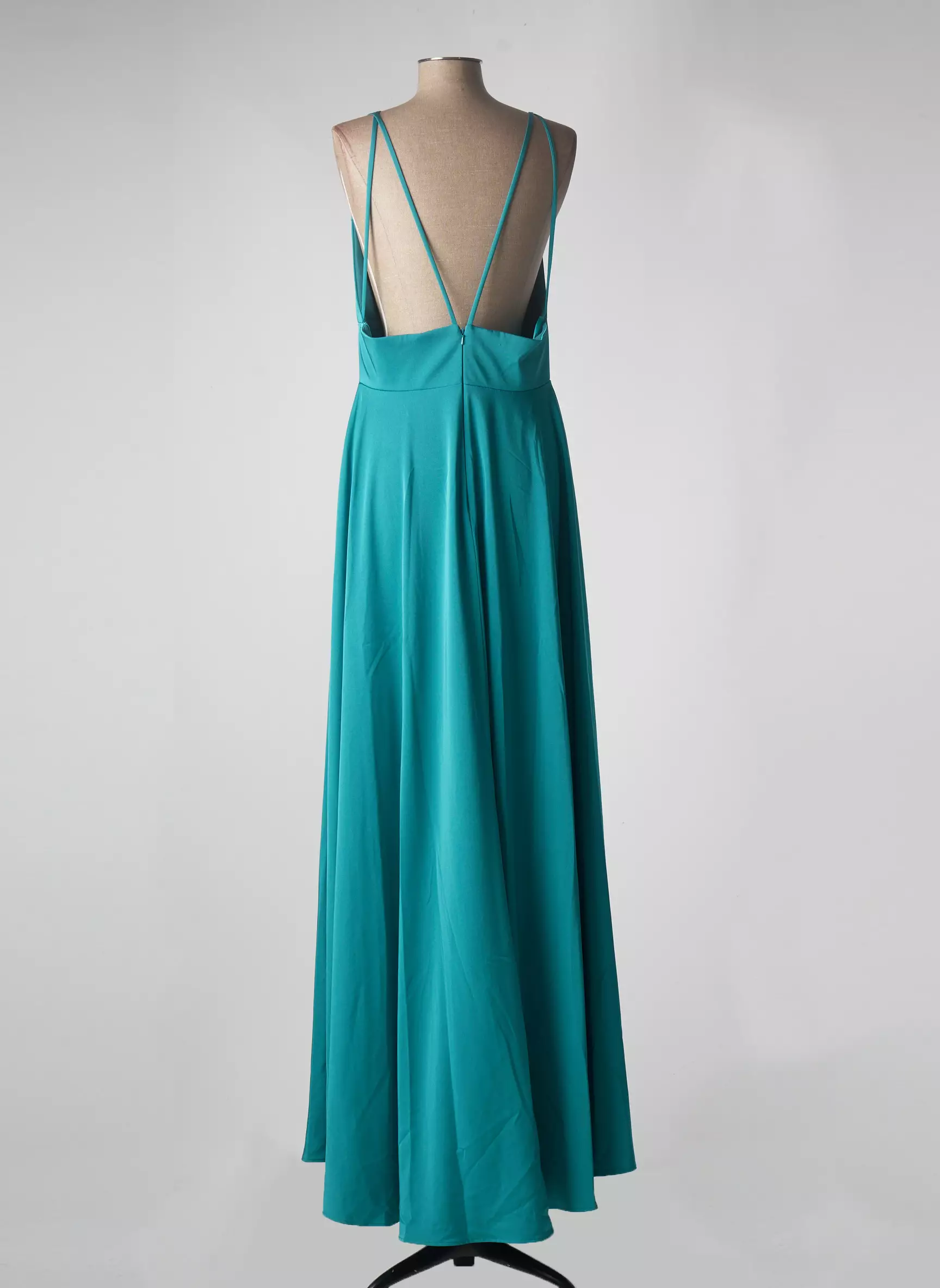 France Mode Robes Longues Femme couleur bleu