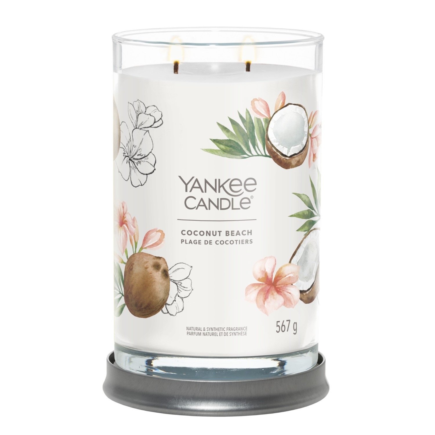YANKEE CANDLE Large Cup Coconut Beach