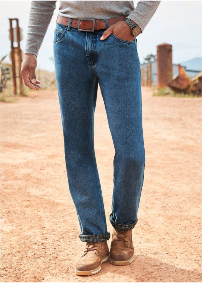 Classic Fit Thermojeans, Straight