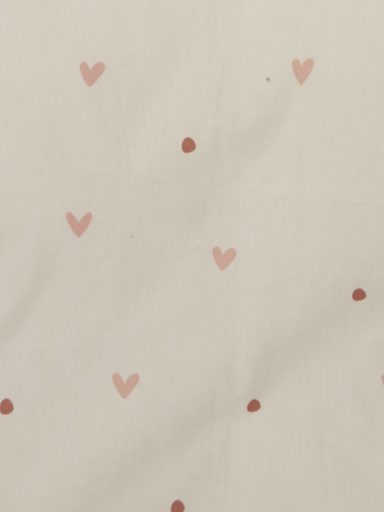 EIRUN Plus Bettwäsche-Set 140x200 hellrosa