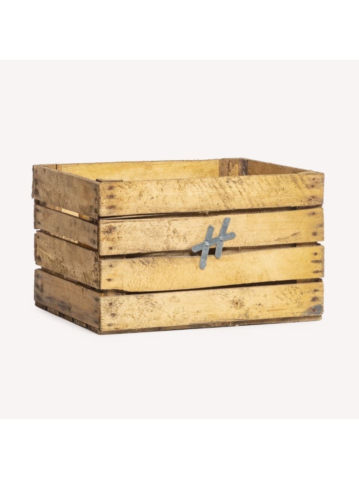 VCM  Holz Kräuterbeet Kiste Apfelkiste Pflanzkasten in Braun günstig kaufen onesize