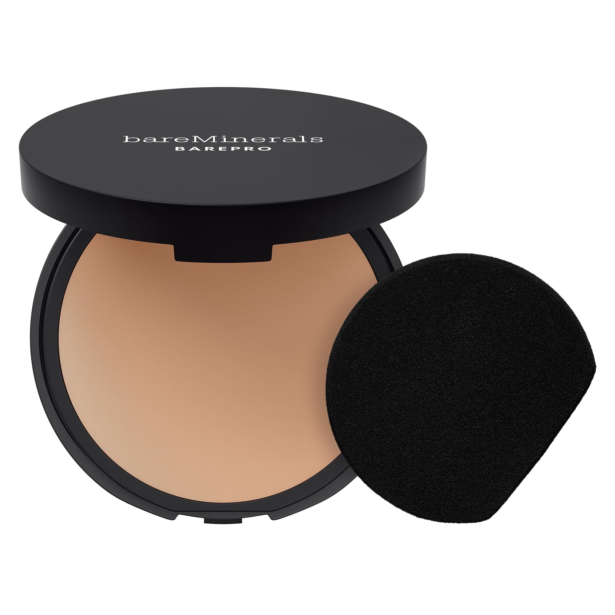 Base de maquillaje en polvo perfeccionadora de la piel BAREPRO 24HR - Base de maquillaje compacta, base de maquillaje en polvo