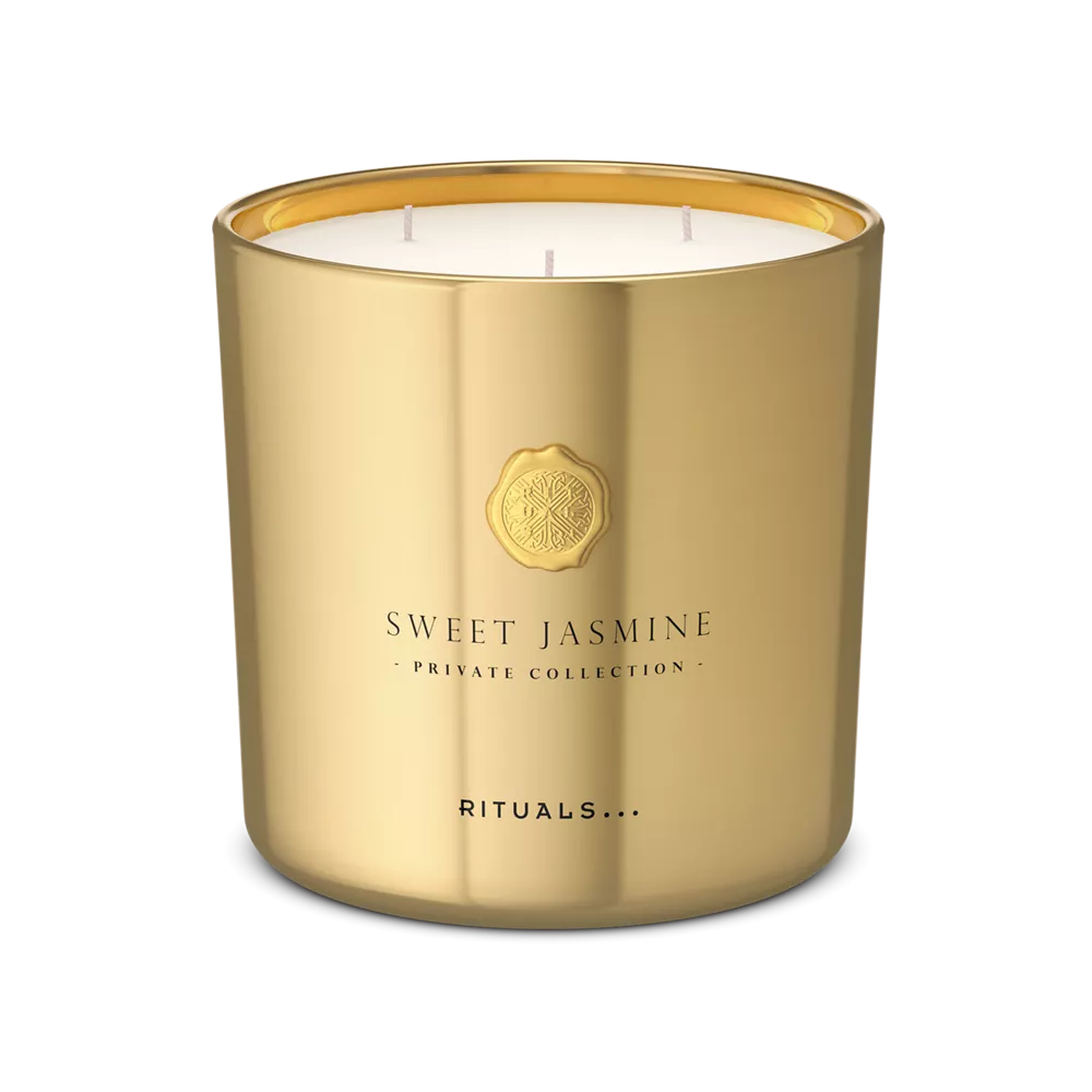 Bougie parfumée de luxe Private Collection au jasmin doux, format moyen, 1000 g