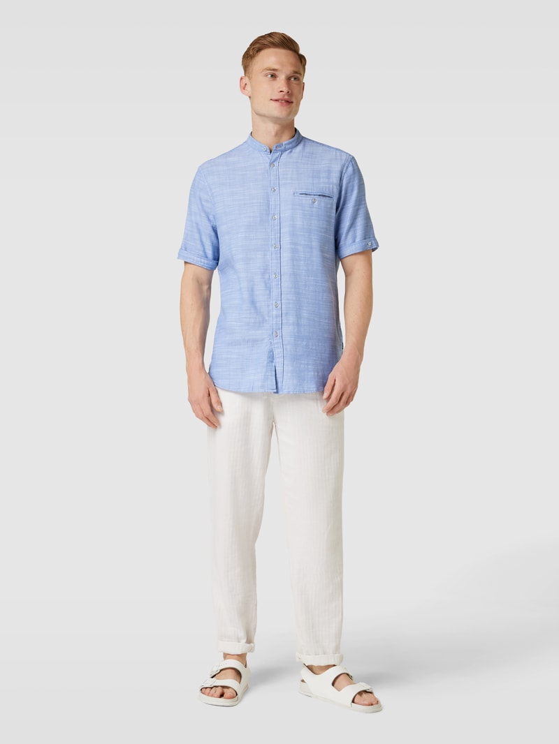 Freizeithemd mit Brusttasche in jeans