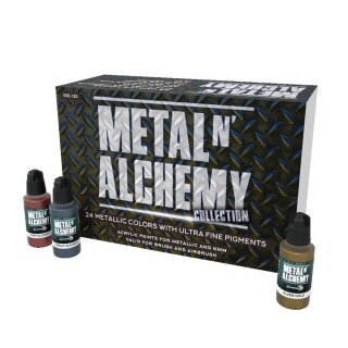 Scale Color Paint Set - Metal n' Alchemy Collection (24x17ml)