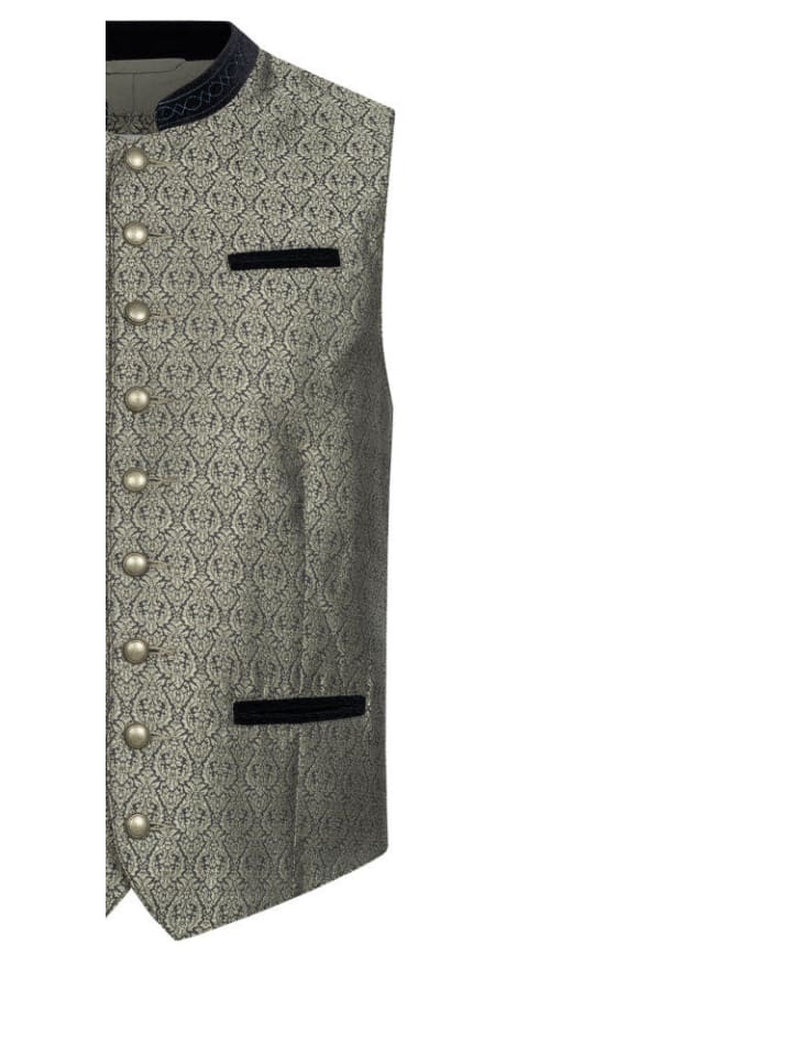 Nübler Trachtengilet Enno in Blau günstig kaufen