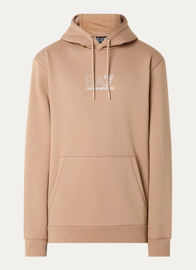 Bluza z kapturem z logo Emporio Armani