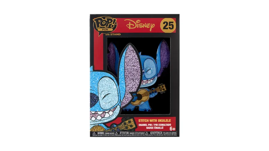 Funko - POP! -  - POP! Pin Stitch With Ukulele