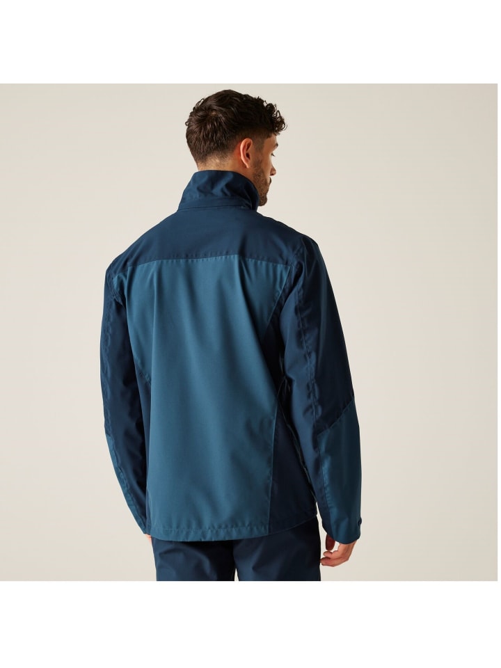 Regatta Bosfield III Regenjacke / Outdoorjacke  in Blau günstig kaufen