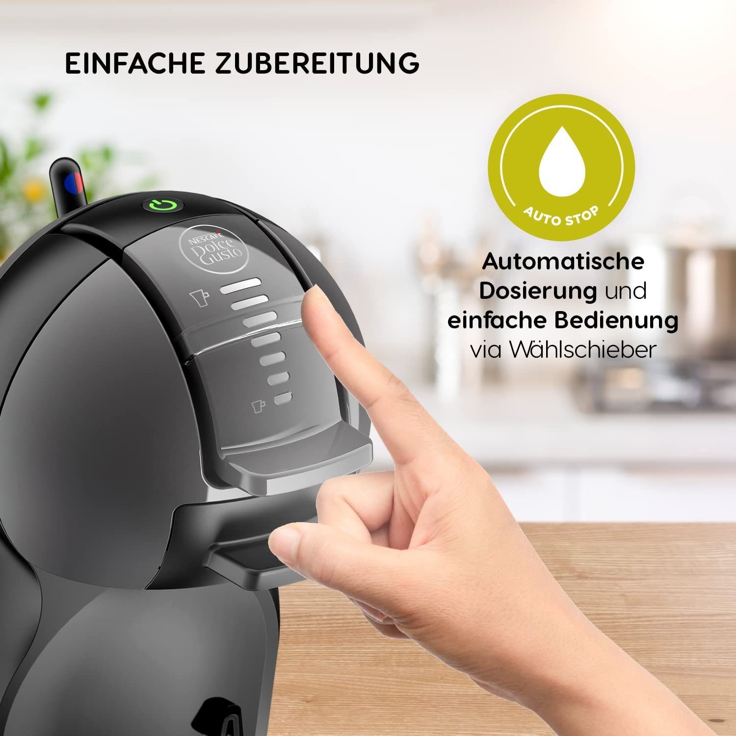 Krups Kapsel-/Kaffeepadmaschine Dolce Gusto mini KP1208