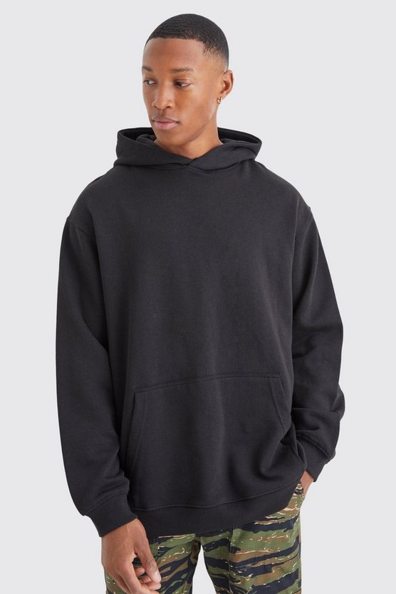 Oversize Hoodie mit Camouflage-Print