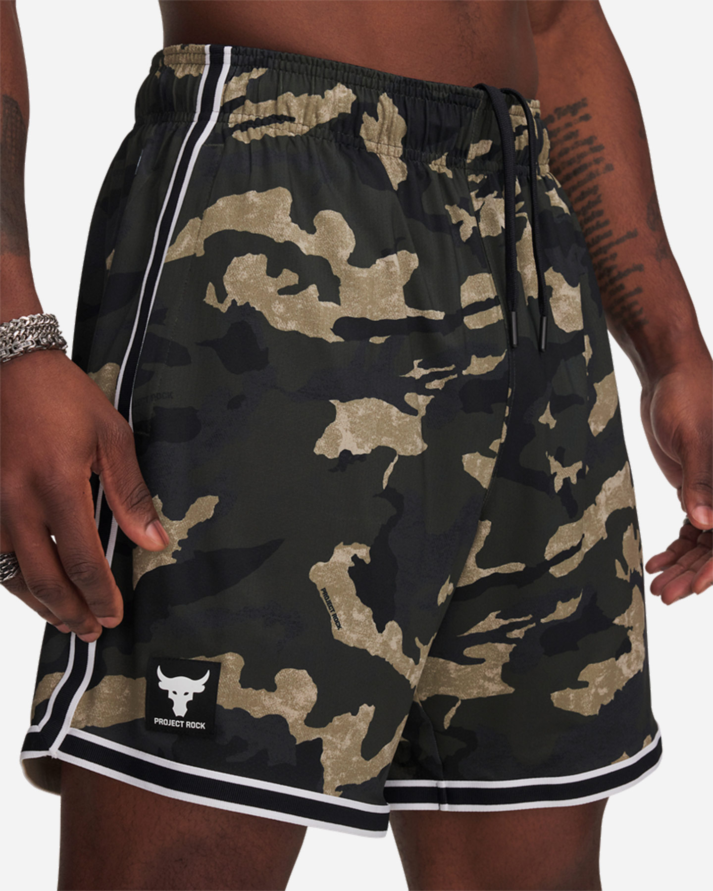 Nohavice Under Armour The Rock Camo M 77-1389954-0310