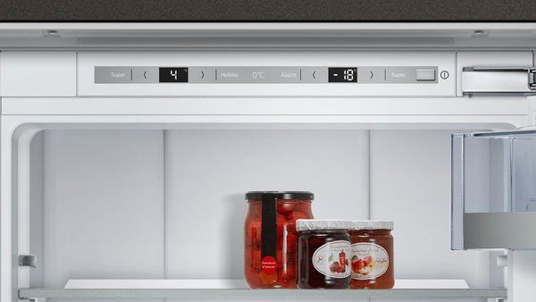 NEFF Einbaukühlgefrierkombination N 90 KI8878FE0, 177,2 cm hoch, 55,8 cm breit