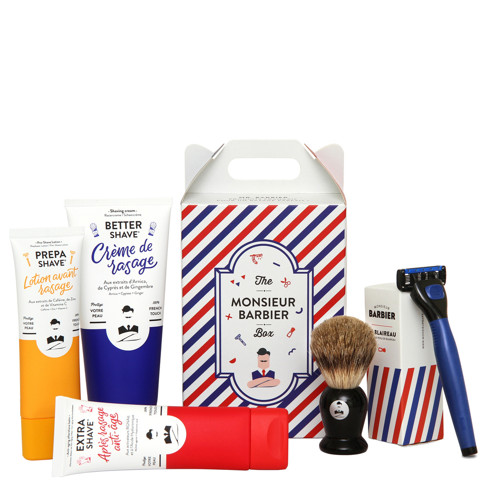 Monsieur Barbier Coffret Super Daddy pour Homme Coffret Cadeau de Rasage pour Hommes