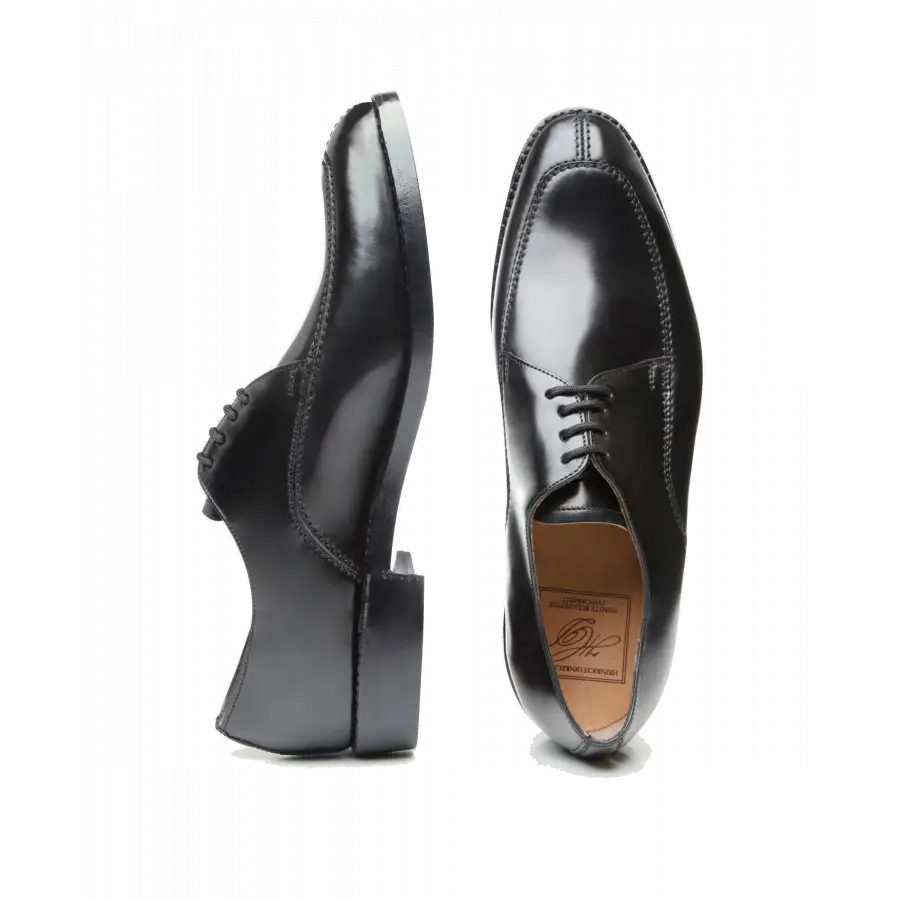 Heinrich Dinkelacker - Businessschuhe Derby LUZERN PLAIN C Cordovan - schwarz
