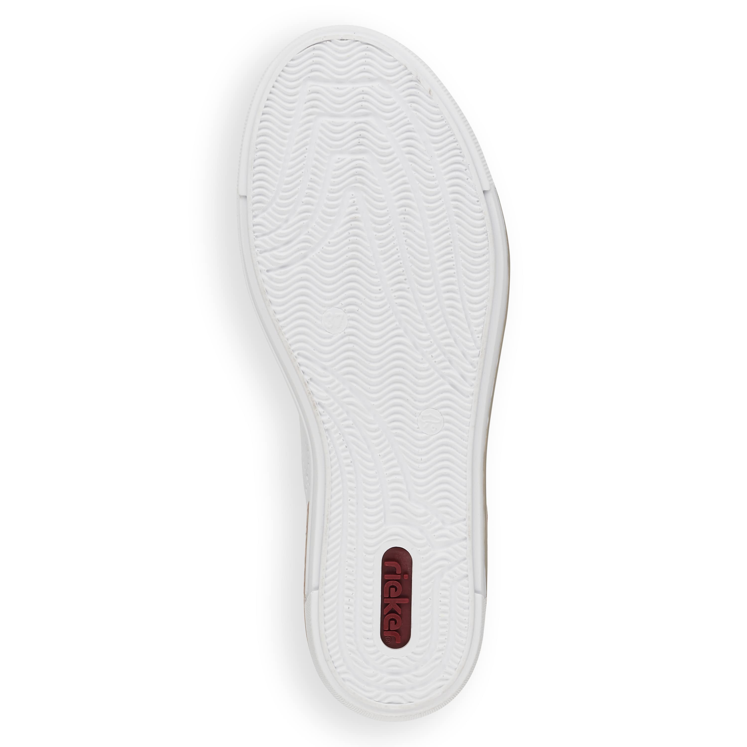 Rieker Damen Sneaker Low perlweiß