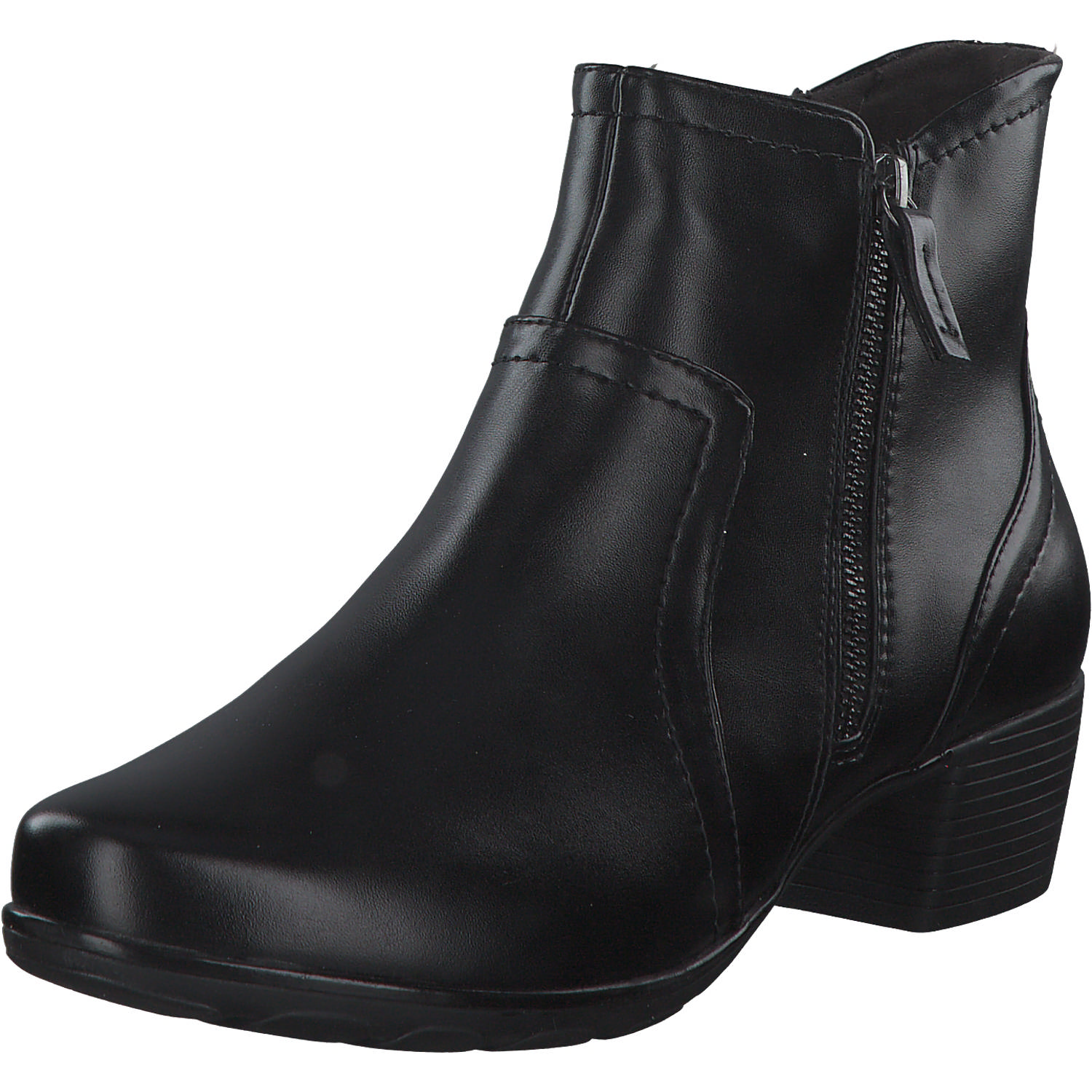 Jana Shoes 25373, Stiefeletten, Damen, Schwarz
