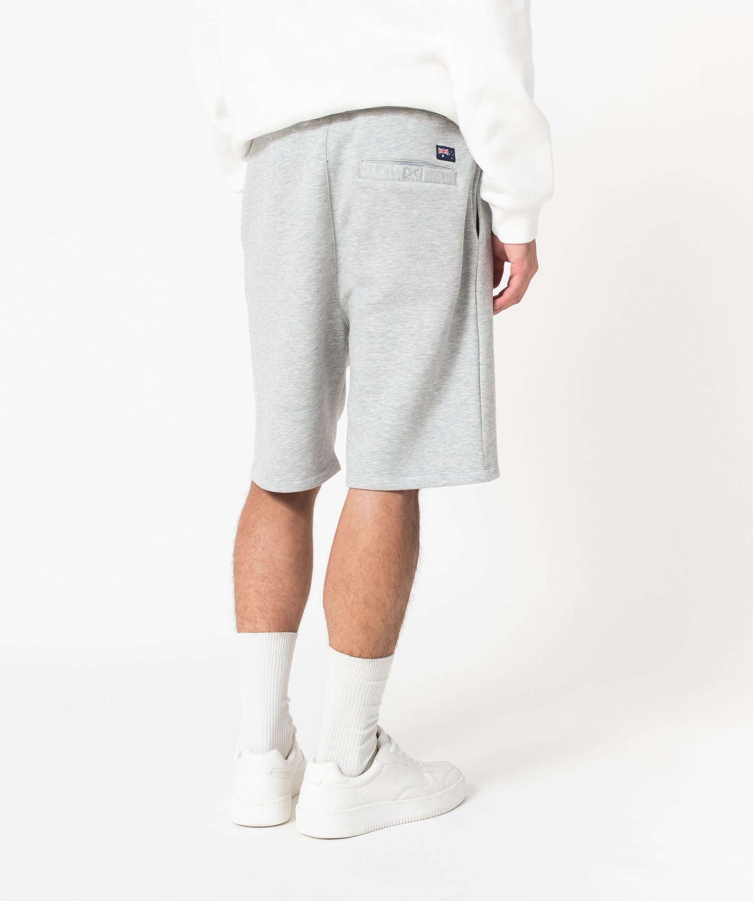 Bermuda en molleton doux homme - Roadsign gris clair | GEMO