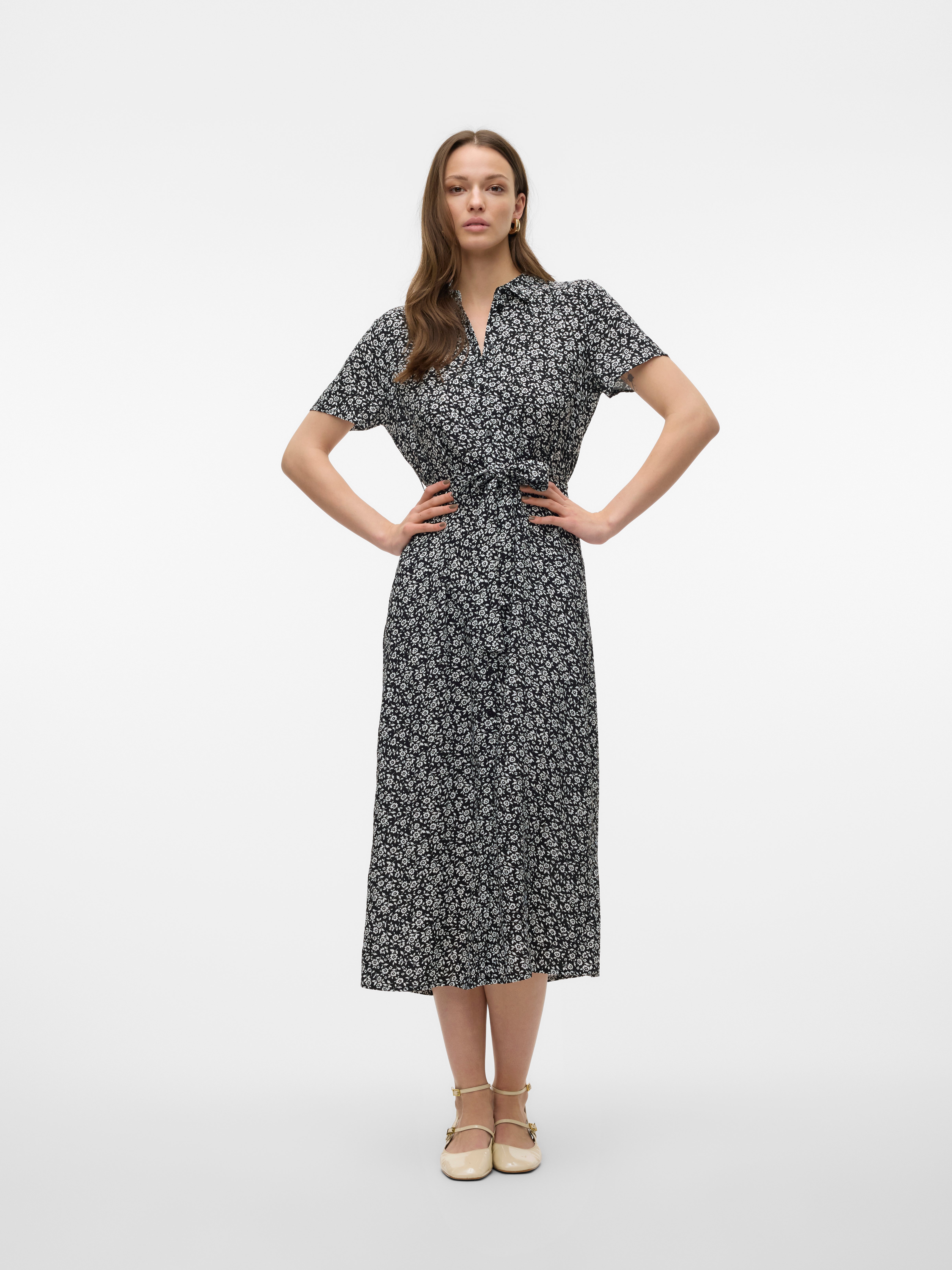 VMEASY Langes Kleid