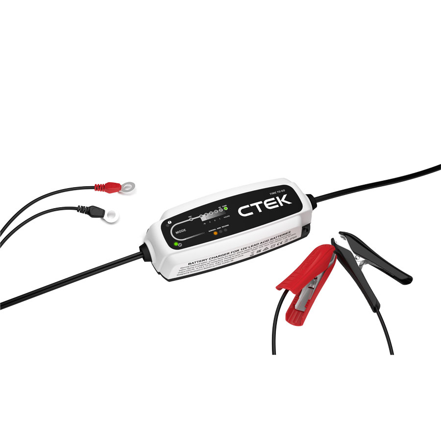 CTEK CT5 Time To Go Batterieladegerät mit Ladedaueranzeige - ATU