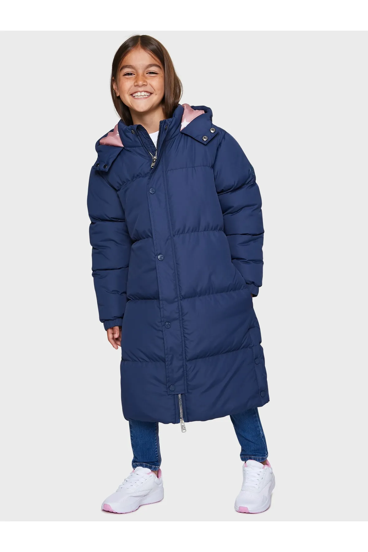 Threadgirls  Mantel - Dunkelblau - Basic