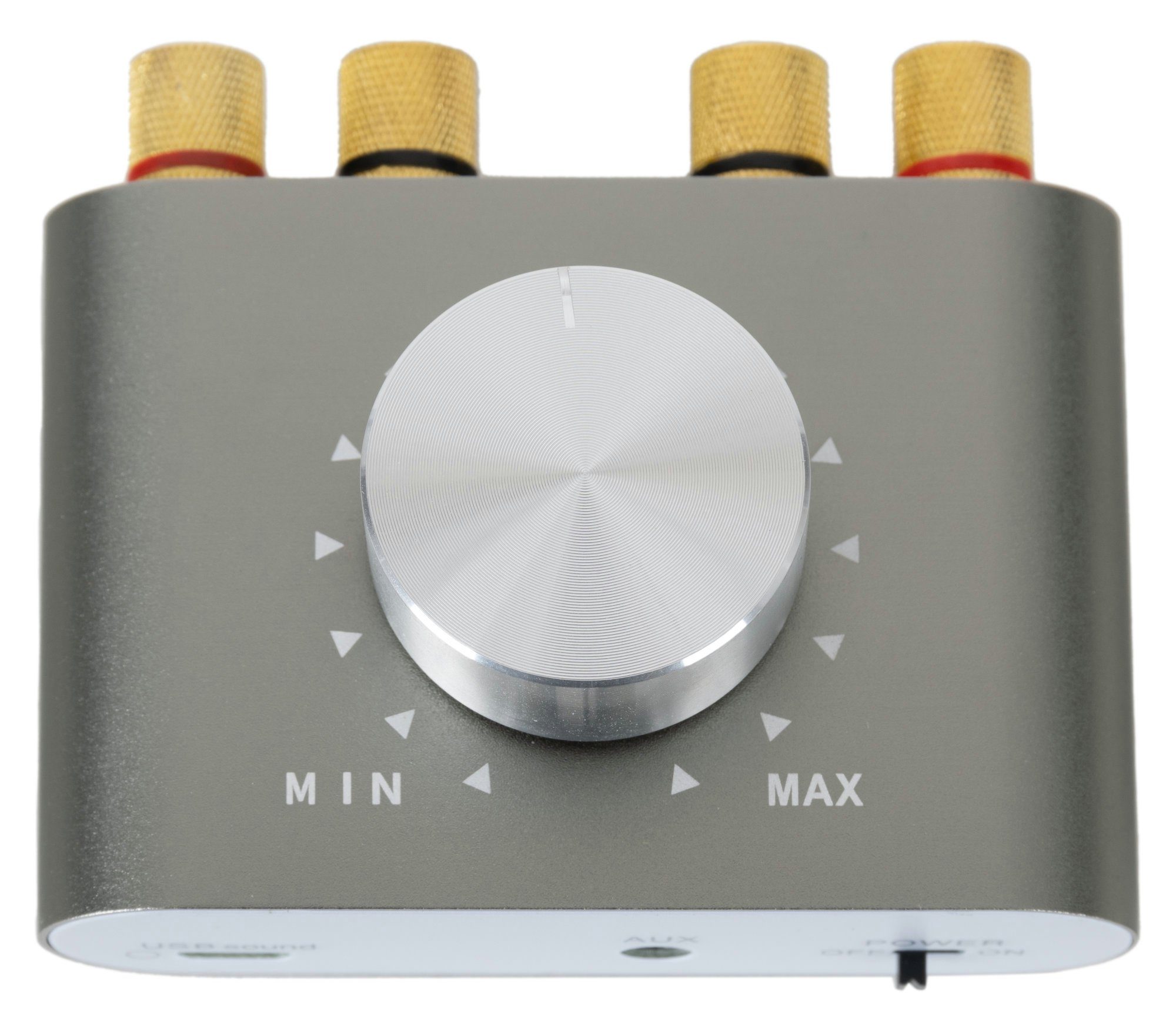 McGrey MAMP-250BT Mini-Hifi-Verstärker Audioverstärker (100 W, Stereo-Verstärker - Bluetooth 5.0, Klinken- und USB-Eingang)