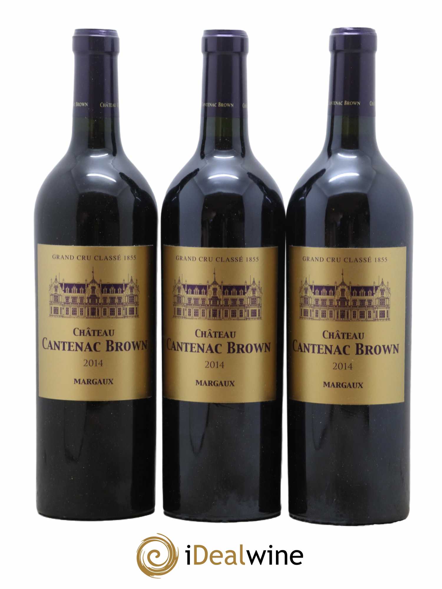 Château Cantenac Brown 3ème Grand Cru Classé  2014 - Lot de 6 Bouteilles