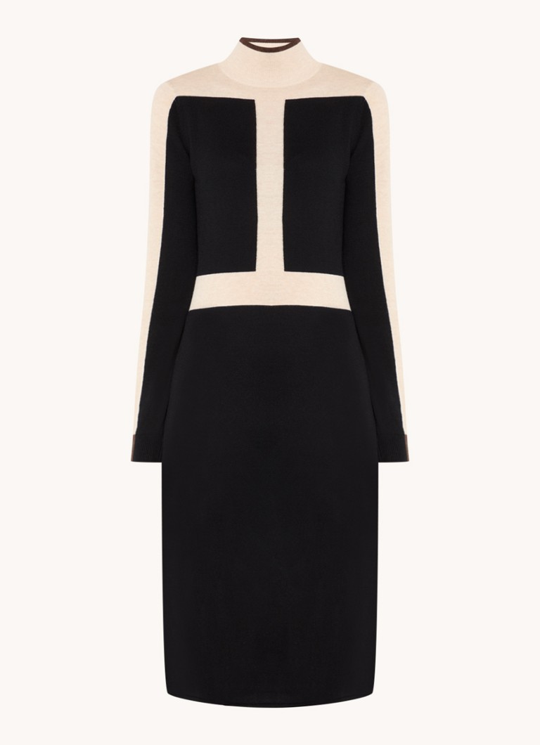 Vestido de punto midi Selma de LKBennett, confeccionado en una fina mezcla de lana merino.