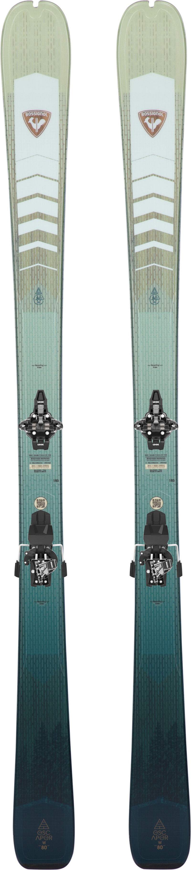 DAMEN TOURING SKIER ESCAPER W 80