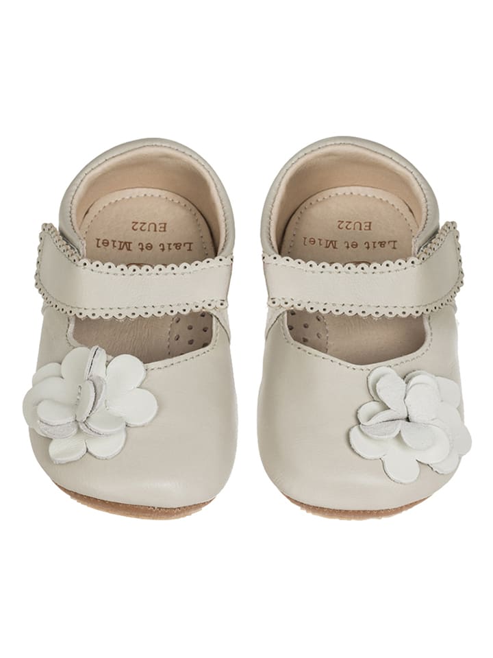 Lait et Miel Lammleder-Lauflernschuhe 