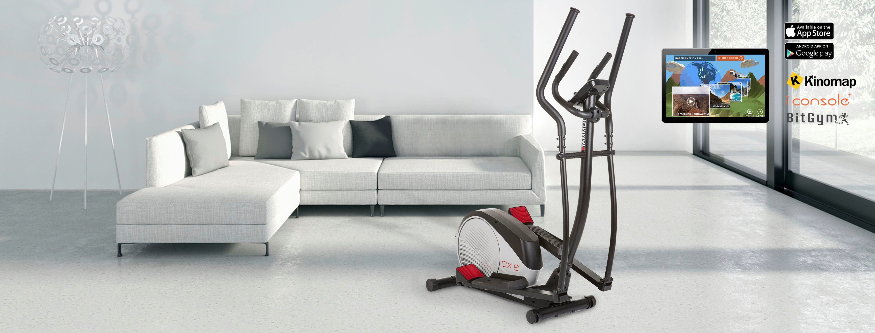 Hammer Crosstrainer-Ergometer CX8 BT