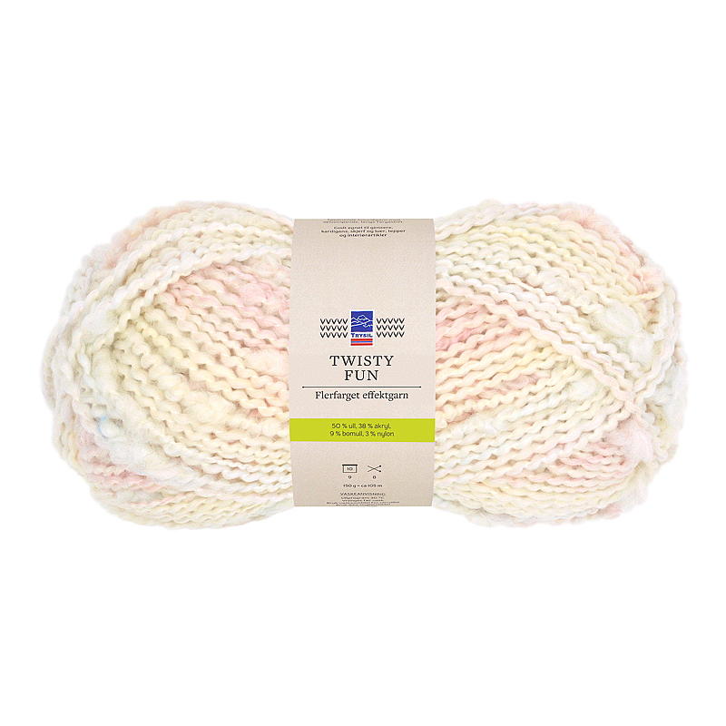 Twisty Fun garn pastell