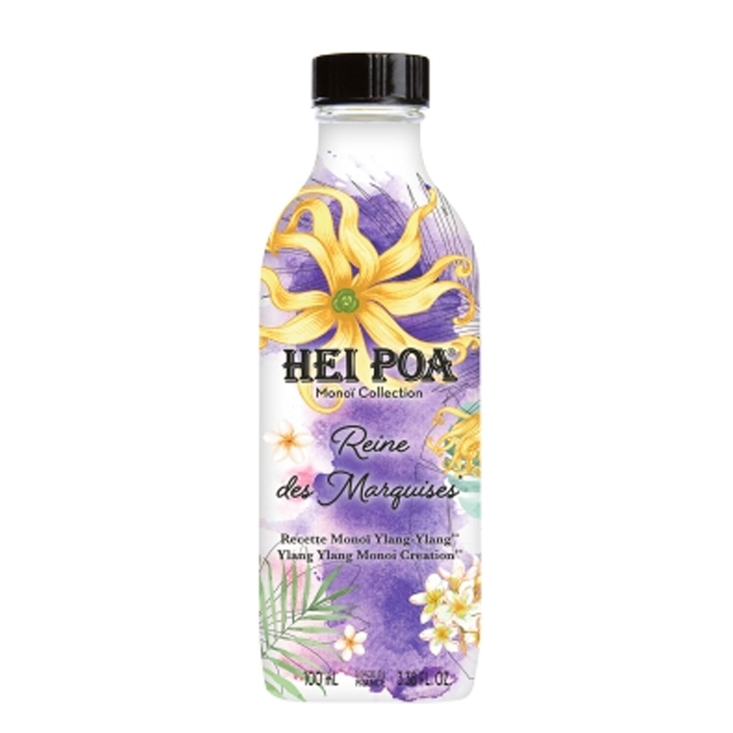 Hei Poa Reine des Marquises Huile de Monoï 100 ml
