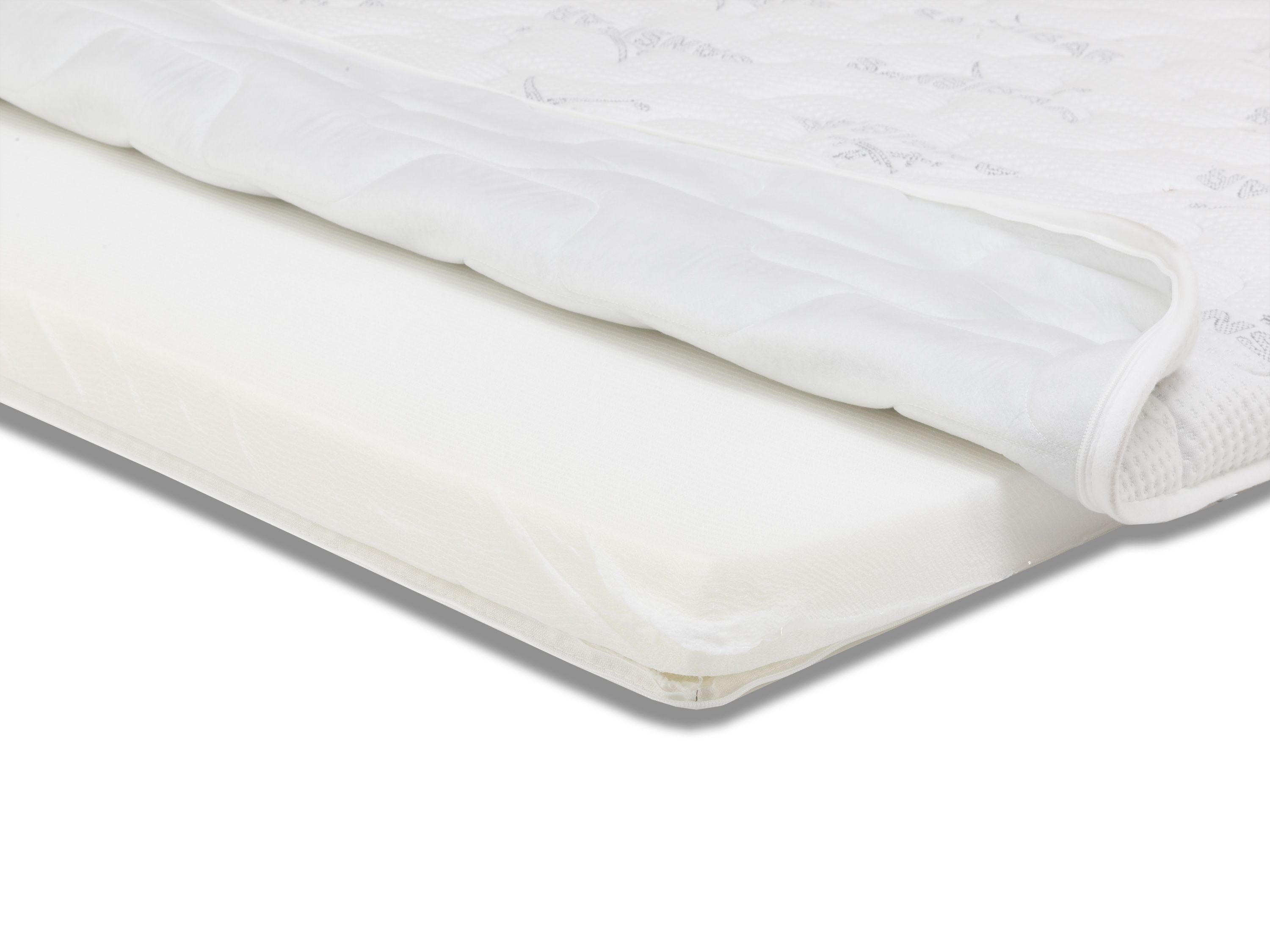 Topper KS-Topper, SANSIBAR Living, Kaltschaum, KS-Topper SANSIBAR LANGEOOG (H 6 cm) H 6 cm