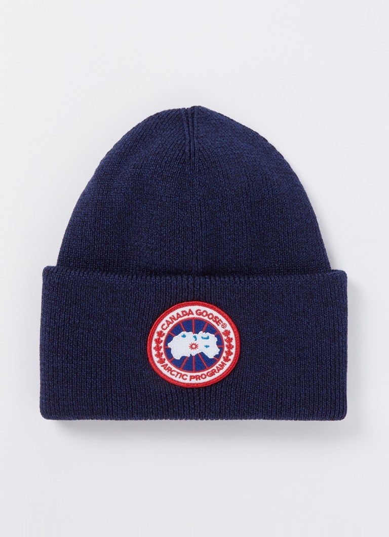 Berretto in lana artica Canada Goose con logo