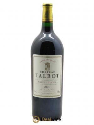 Château Talbot 4ème Grand Cru Classé (CBO à partir de 6 MG) 2001 - Lot de 1 Magnum