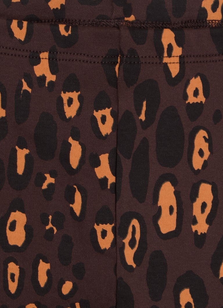 Colanți mini cu imprimeu de leopard Rodini